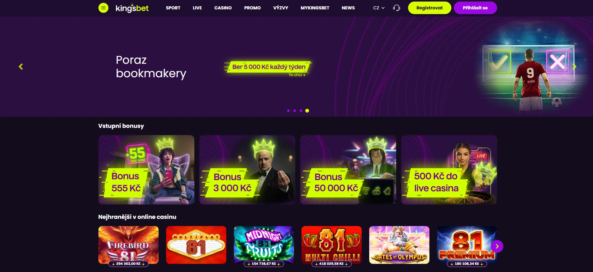 Proč zvolit nové české online casino